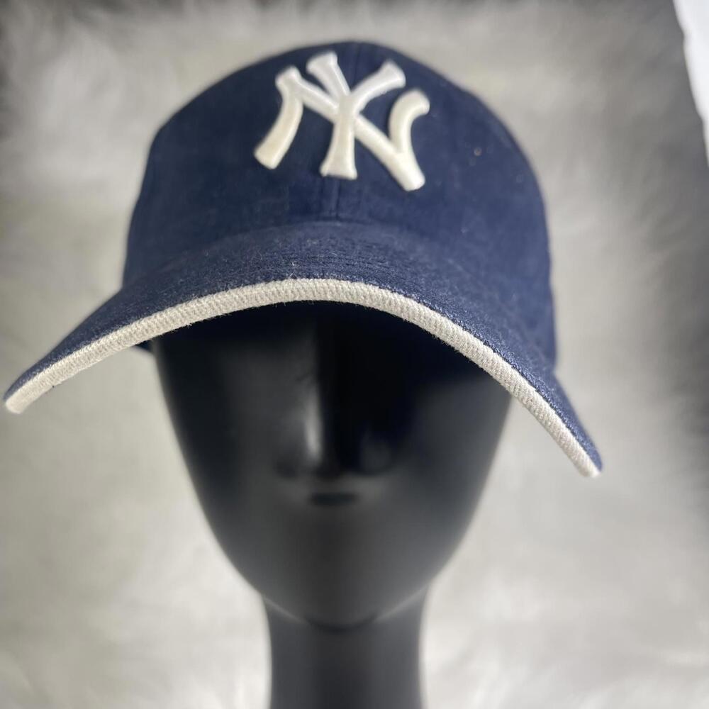New York Yankees Blue MLB Baseball 100% cotton Hat one size